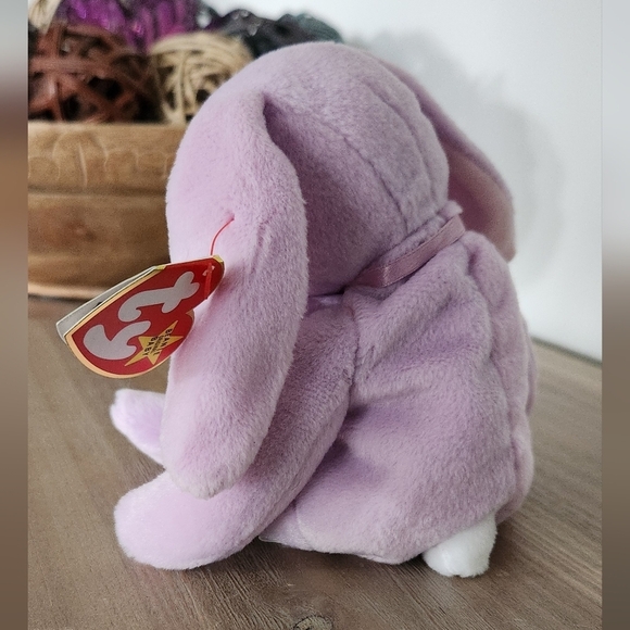 ๐ฐ Ty Beanie Baby Floppity the Bunny Rabbit 1996 โ Vintage, Excellent Cond - Picture 6 of 14
